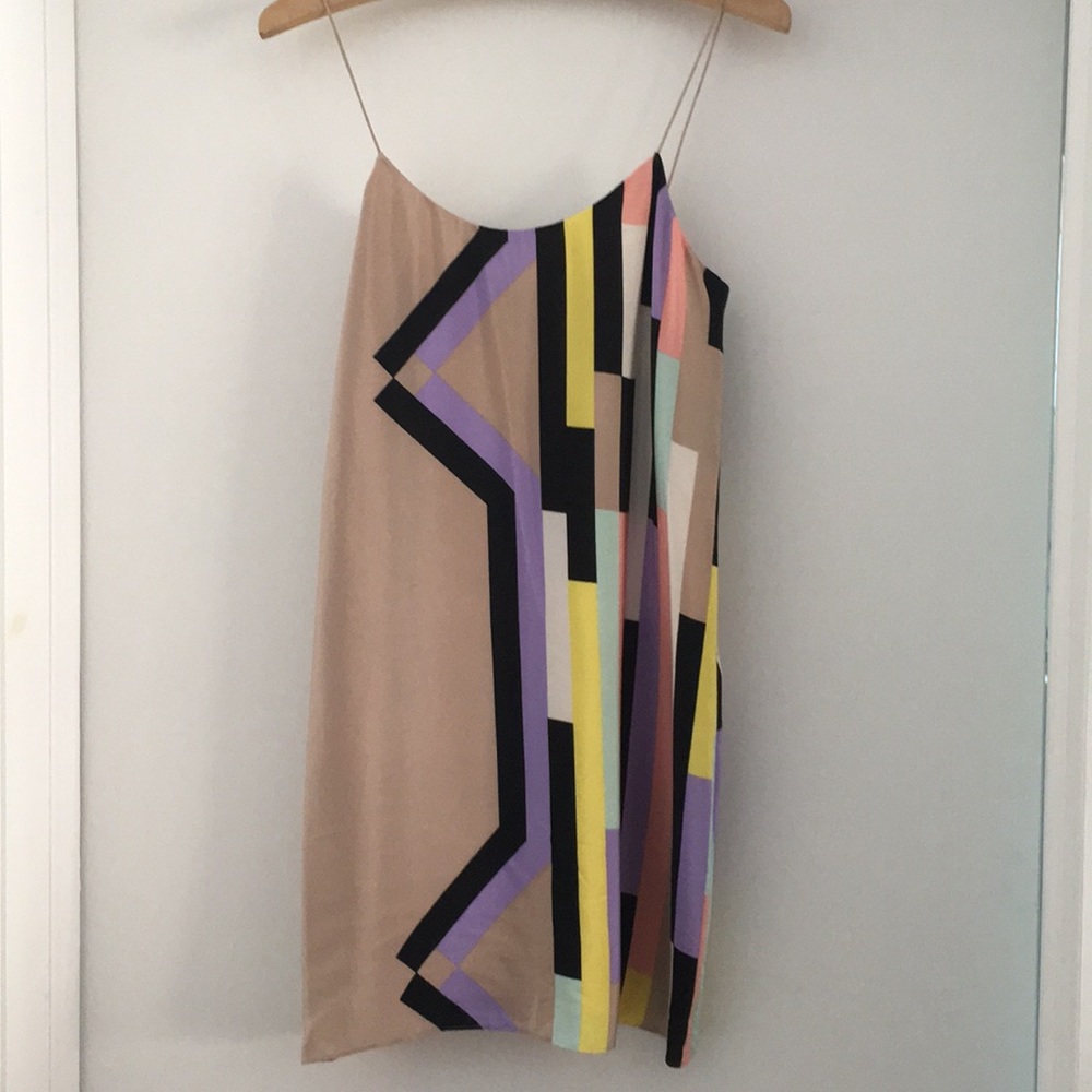 Tibi Silk “Arizona” Mini Dress